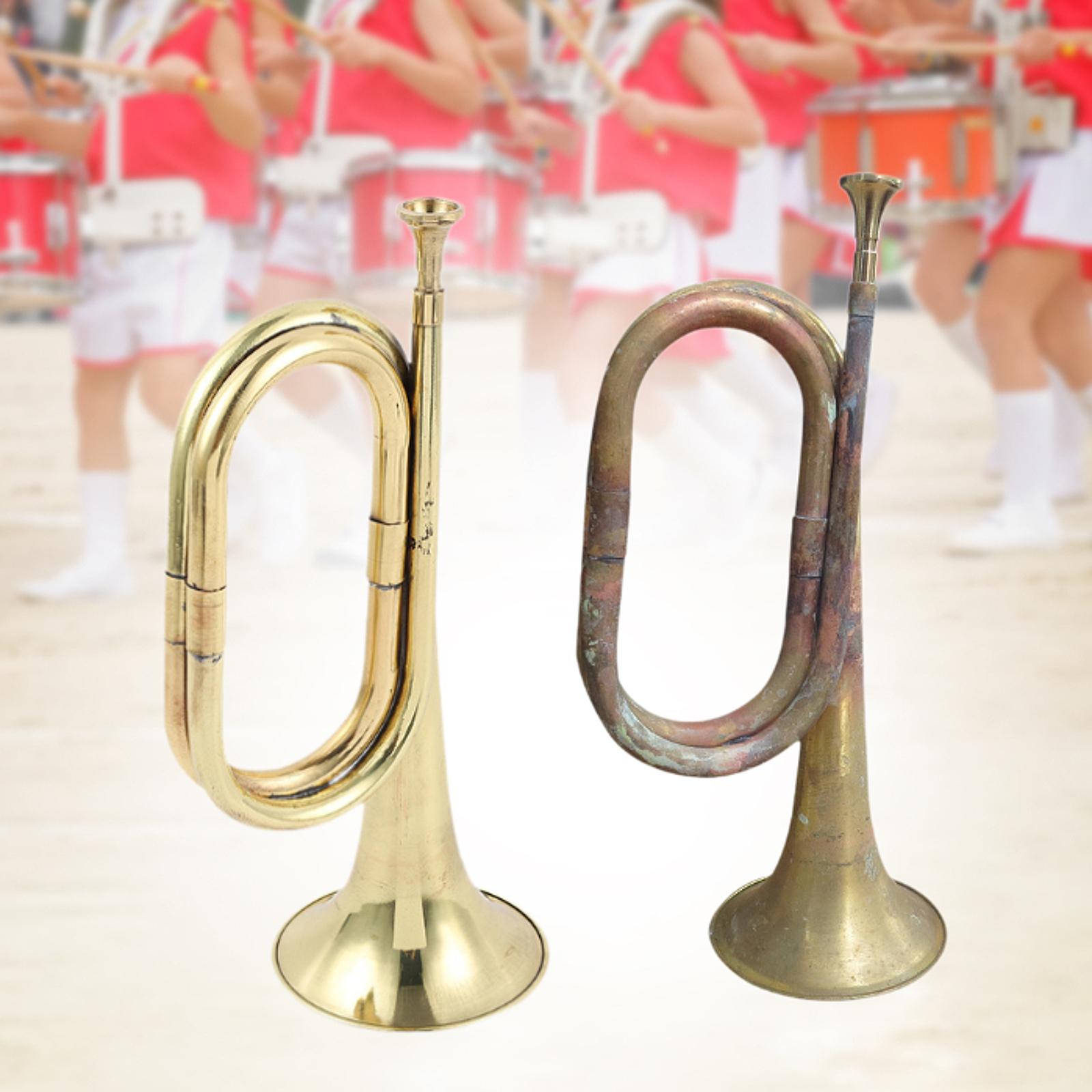Trąbka mosiężna, instrument mu – Musical Instrument Bugle recenzja i cena